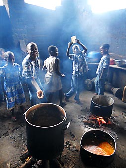 "cucina del centro nutrizionale", Djuma