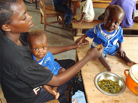 "gemelline", centro nutrizionale, Kikwit