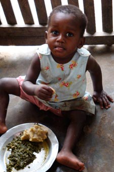 "Remy : fufu, sardine e bitekuteku", centro nutrizionale, Djuma