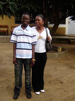 "Prince: studente all'”Ecole des beaux arts”. Christiane: studentessa in medicina"