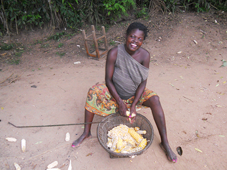 costruzione di borse di raffia