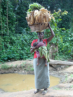 costruzione di borse di raffia